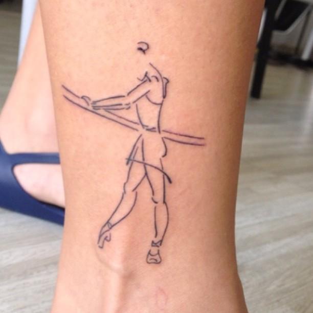 tatuaggio ballerina danzatrice 77
