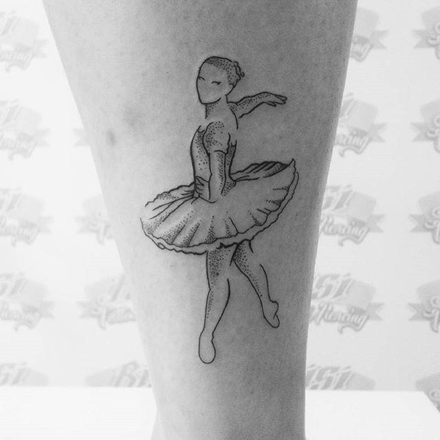 tatuaggio ballerina danzatrice 95
