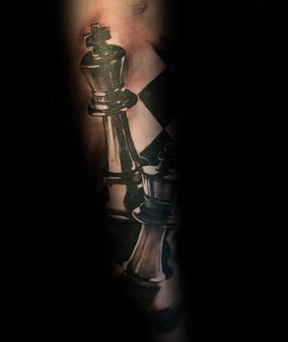 tatuaggio regina degli scacchi 47