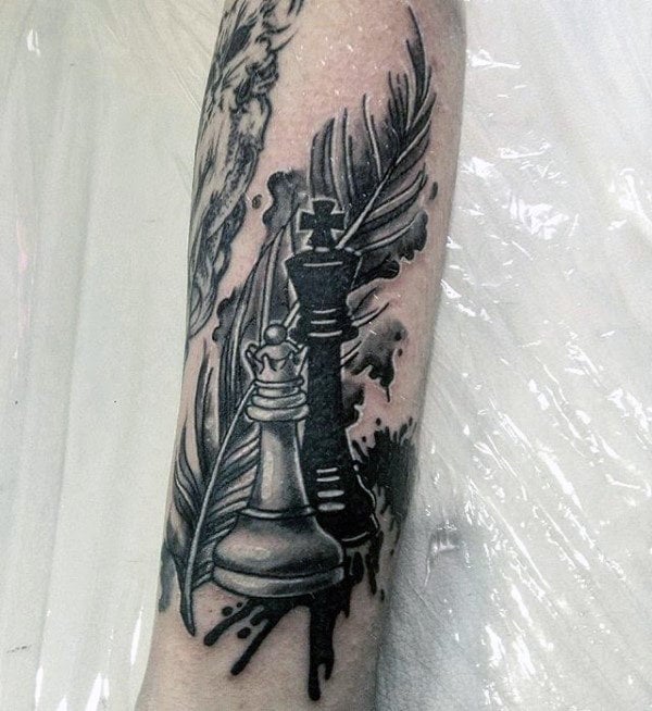 tatuaggio regina degli scacchi 97