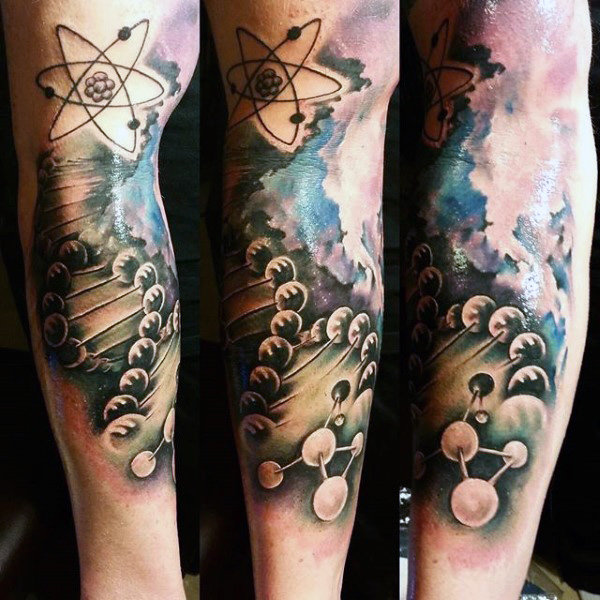 tatuaggio atomo 09