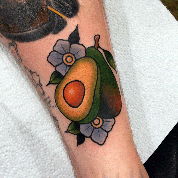 tatuaggio avocado 11
