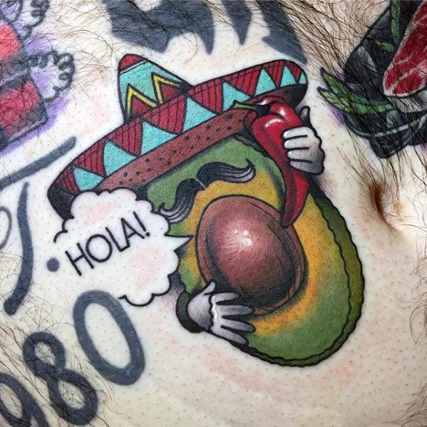 tatuaggio avocado 15