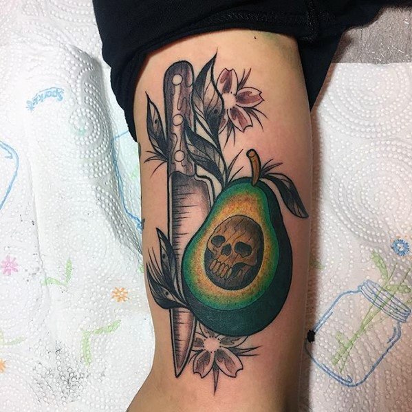 tatuaggio avocado 91
