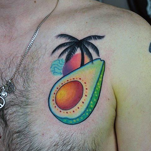 tatuaggio avocado 93
