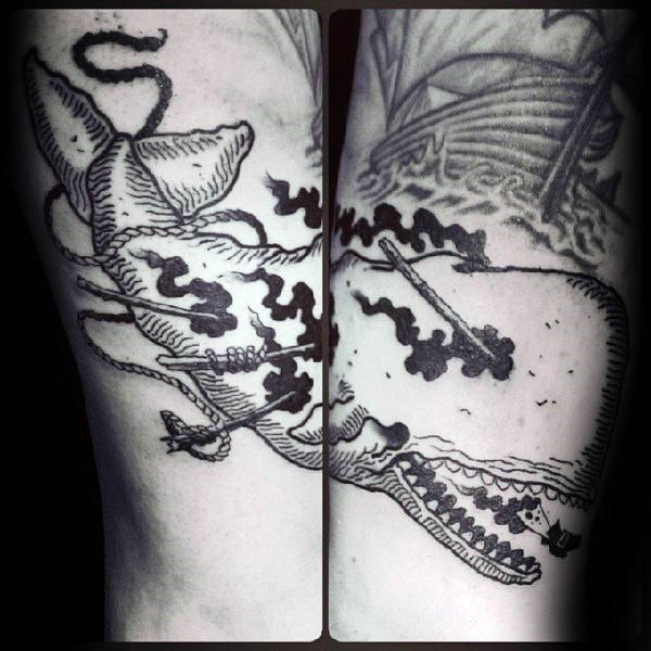 tatuaggio balena 169