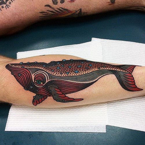tatuaggio balena 227