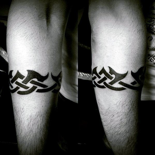 tatuaggio bracciale tribale 17