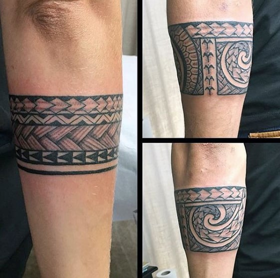 tatuaggio bracciale tribale 69