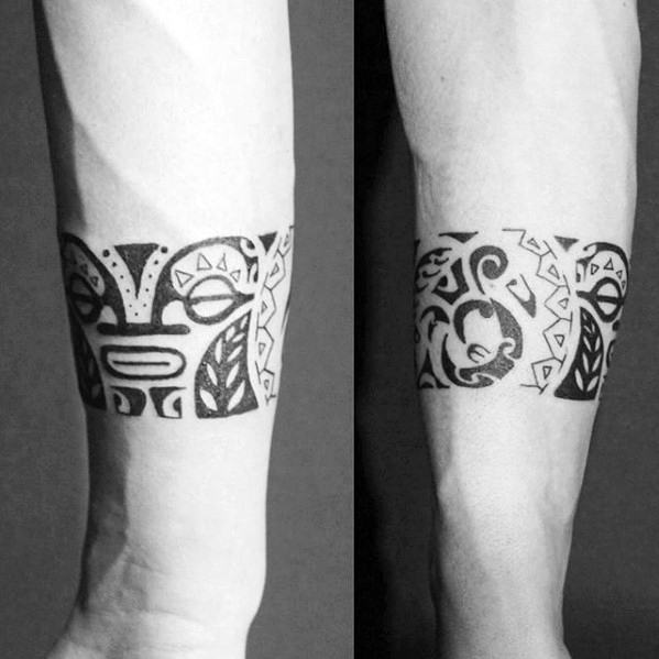tatuaggio bracciale tribale 97