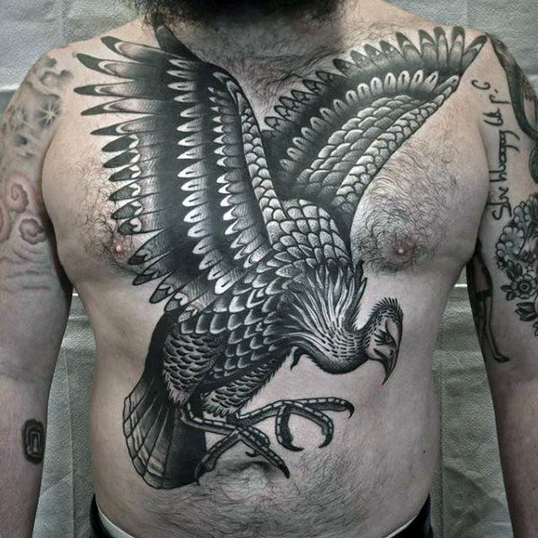 tatuaggio avvoltoio 17