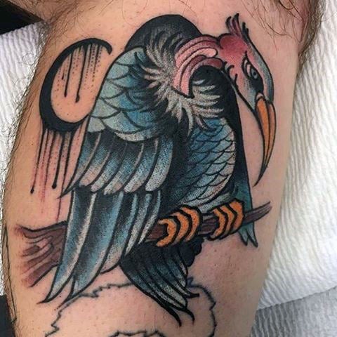 tatuaggio avvoltoio 29