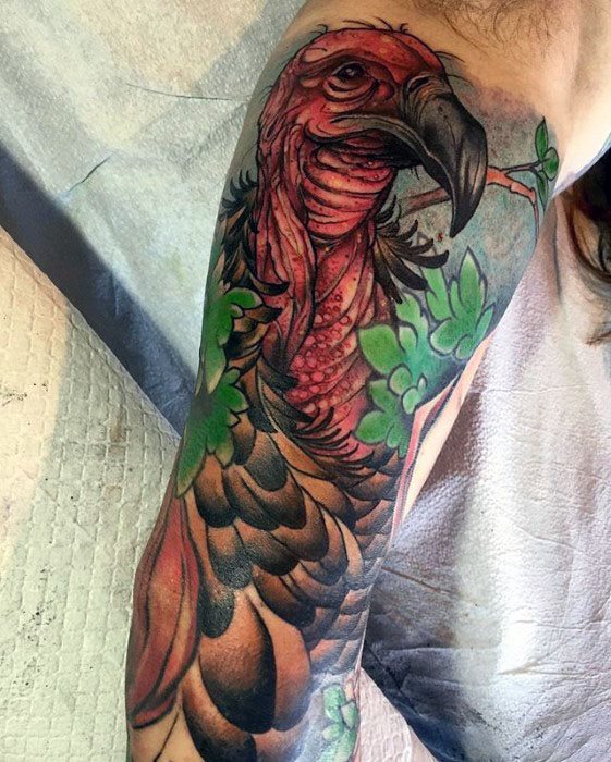 tatuaggio avvoltoio 69