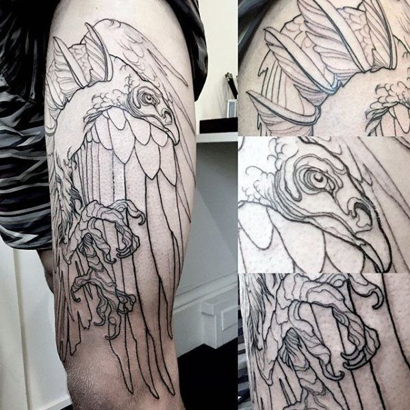 tatuaggio avvoltoio 73