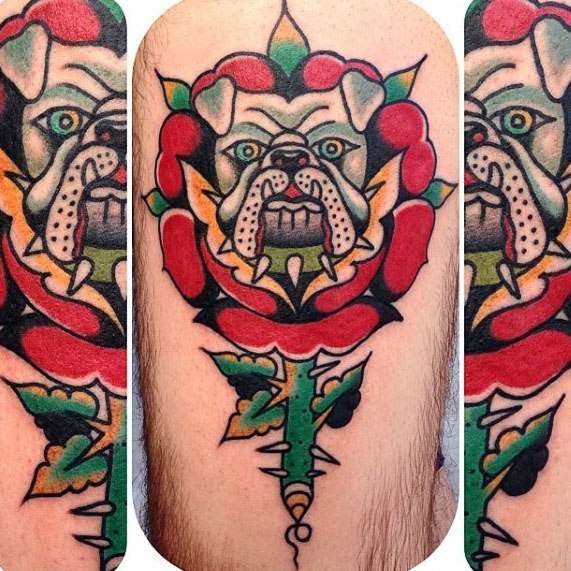 tatuaggio bulldog 101