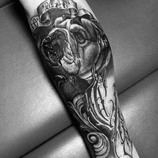 tatuaggio bulldog 113