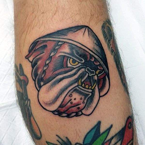 tatuaggio bulldog 122