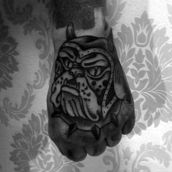 tatuaggio bulldog 137