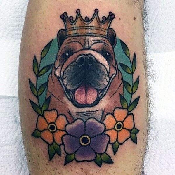 tatuaggio bulldog 17