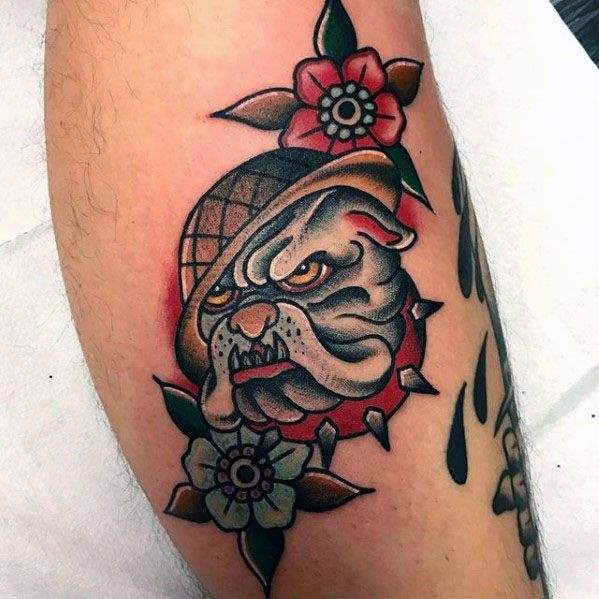 tatuaggio bulldog 26