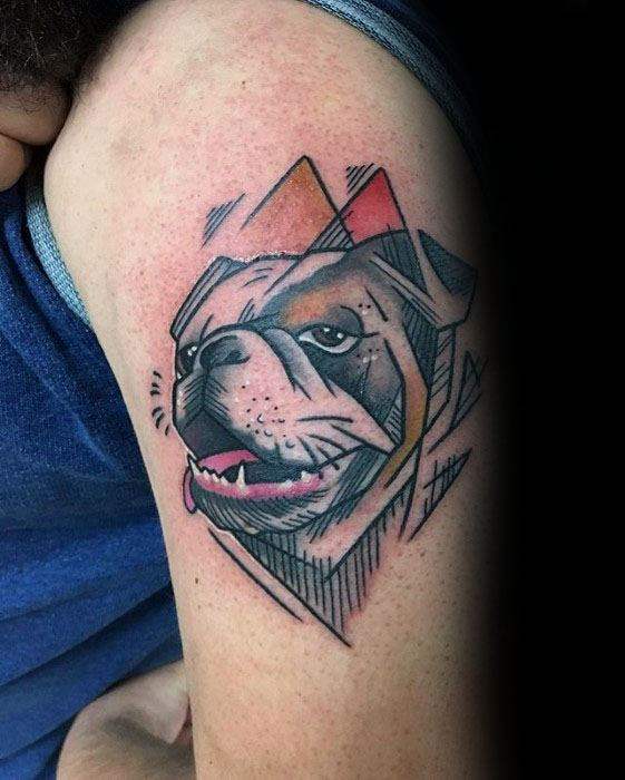 tatuaggio bulldog 35