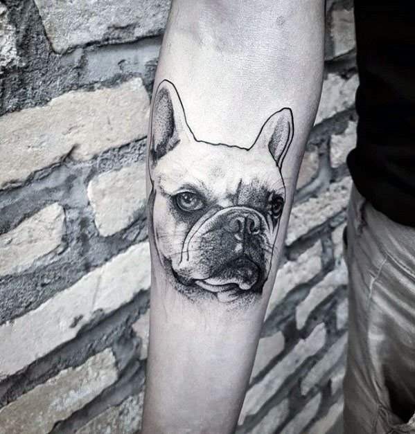50 Tatuaggi con bulldog inglesi, francesi e americani
