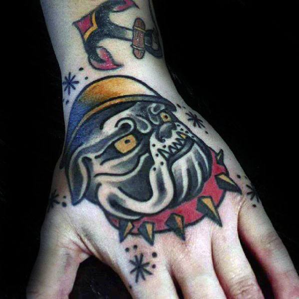 tatuaggio bulldog 59