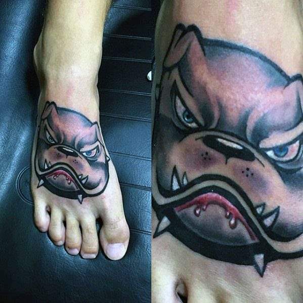 tatuaggio bulldog 71