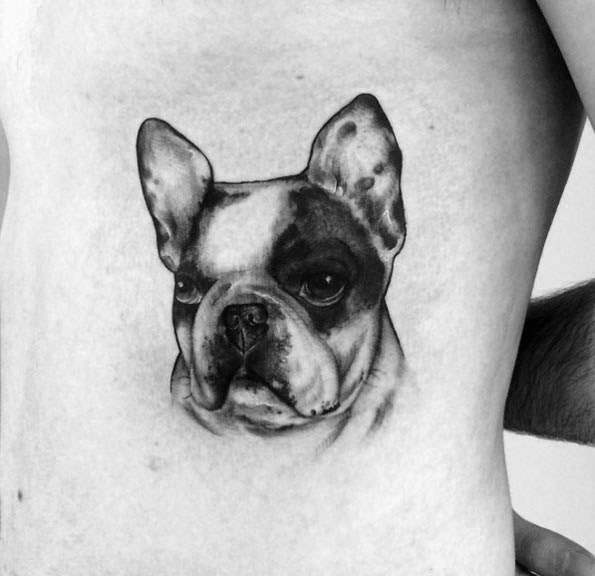 tatuaggio bulldog 98