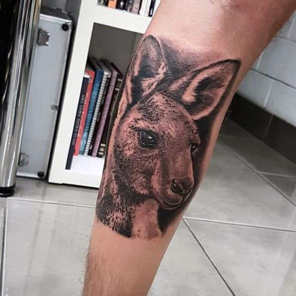 tatuaggio canguro 02