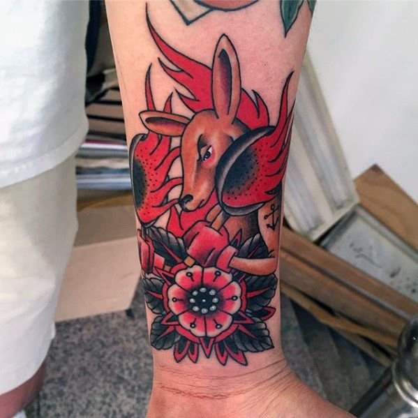 tatuaggio canguro 122