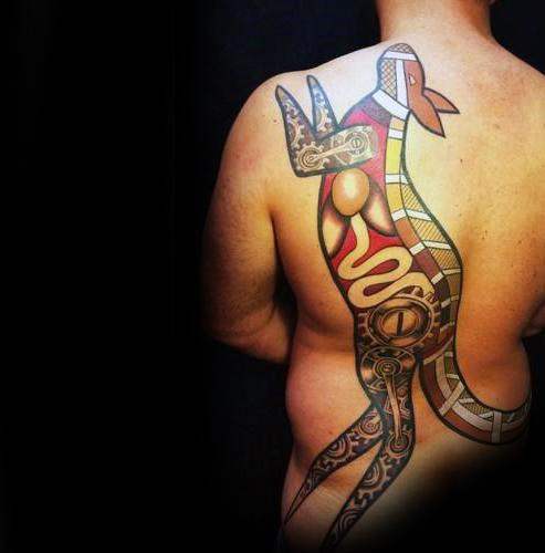 tatuaggio canguro 140