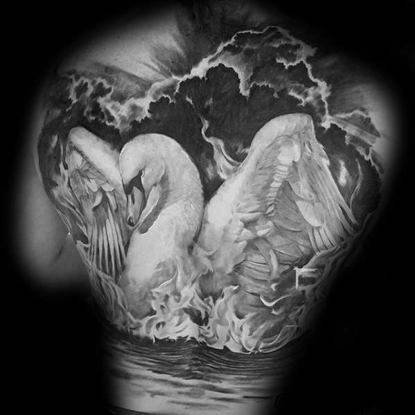 tatuaggio cigno 91