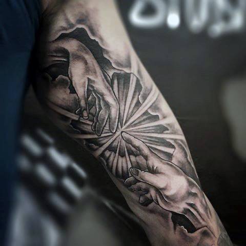 tatuaggio creazione di adamo 09