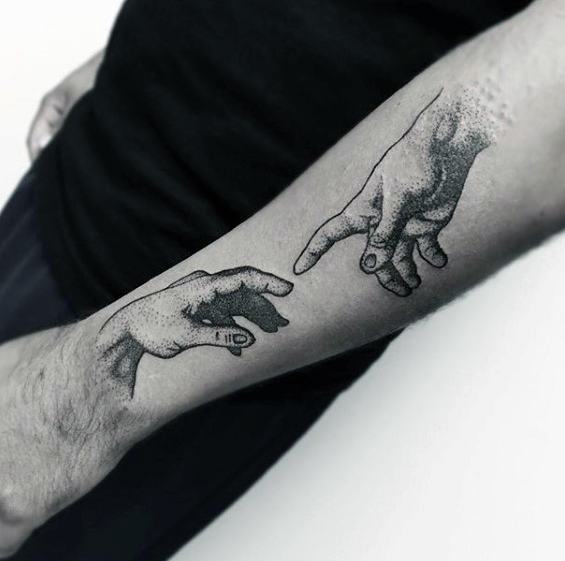 tatuaggio creazione di adamo 35