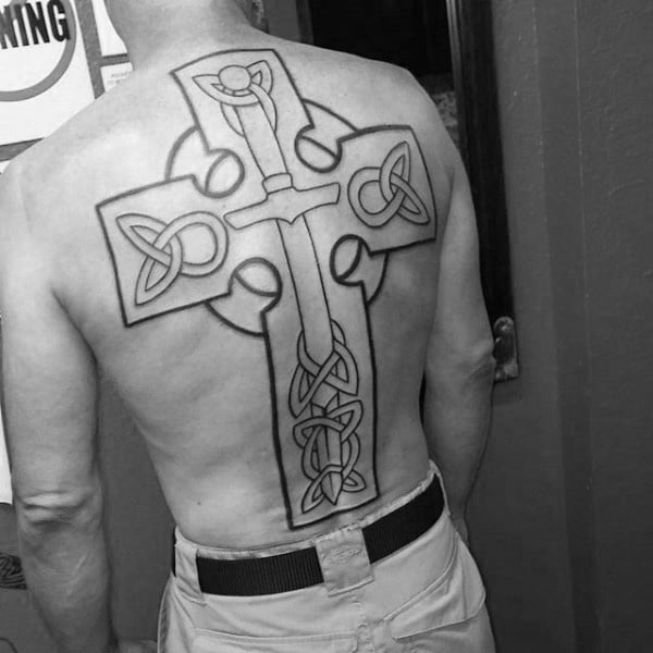 tatuaggio croce celtica 103