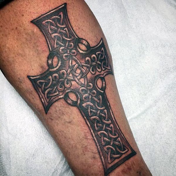 tatuaggio croce celtica 149