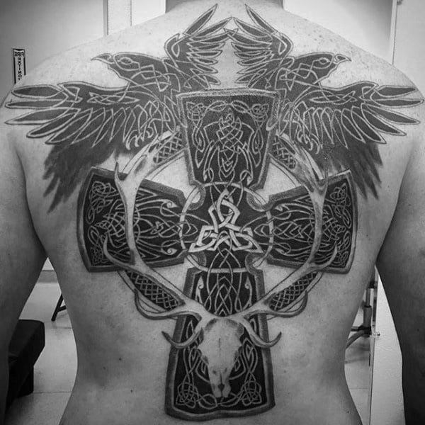tatuaggio croce celtica 171