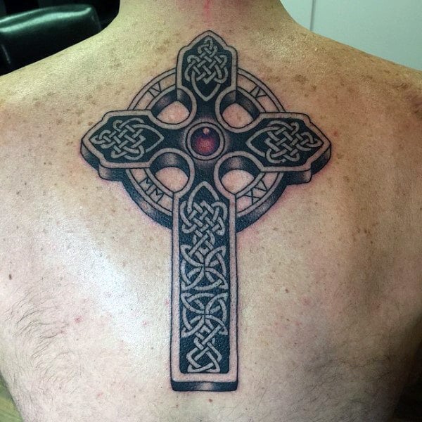 tatuaggio croce celtica 47
