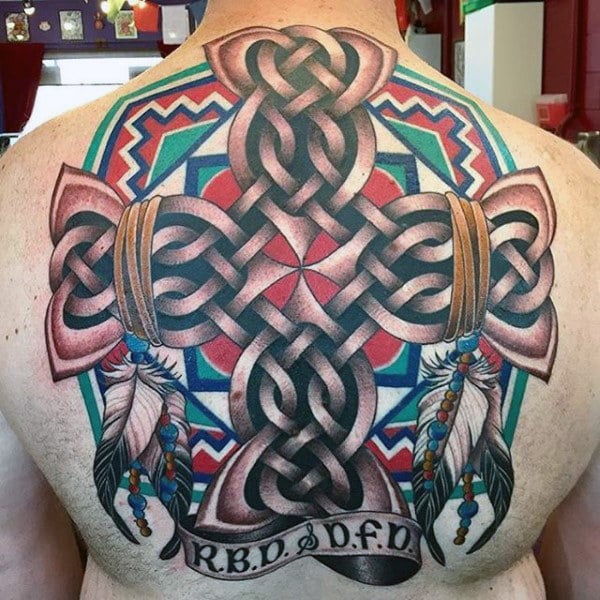 tatuaggio croce celtica 51