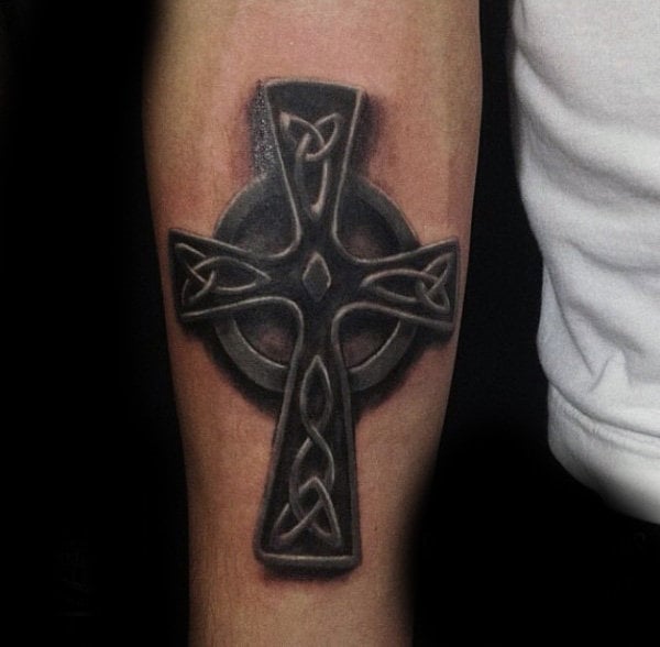 tatuaggio croce celtica 57