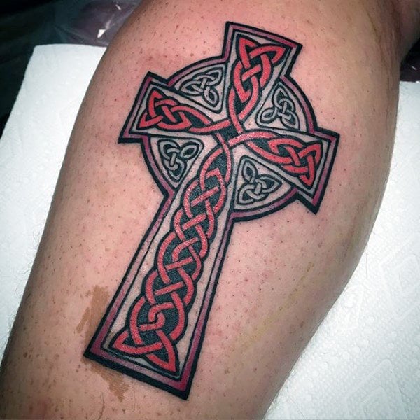 tatuaggio croce celtica 65