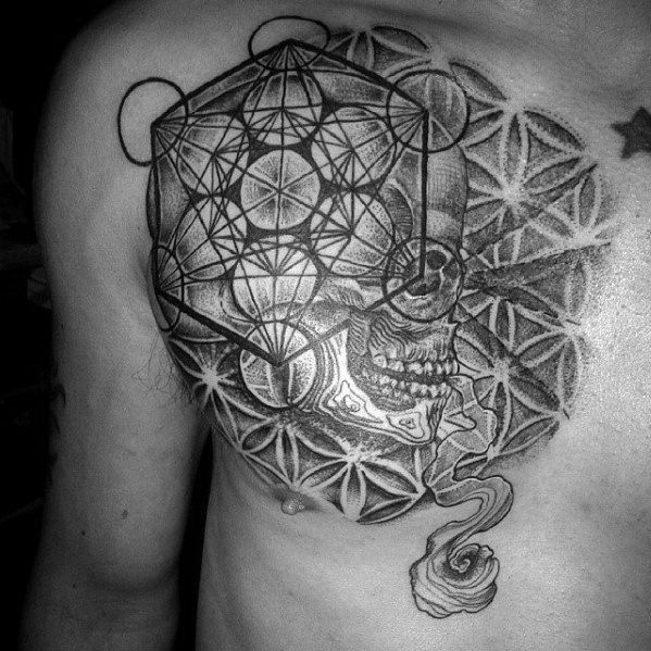 tatuaggio cubo metatron 27