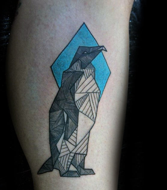 tatuaggio pinguino 1387