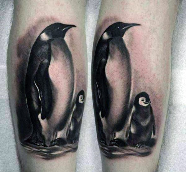tatuaggio pinguino 5545