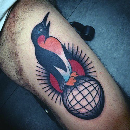 tatuaggio pinguino 8317