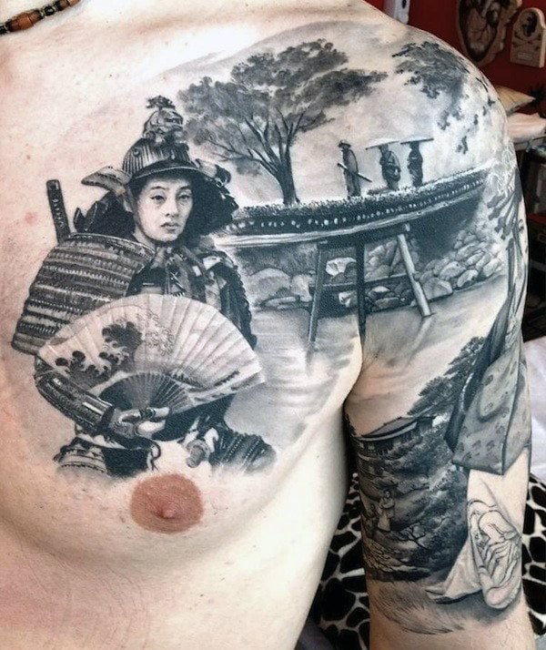 tatuaggio samurai 106