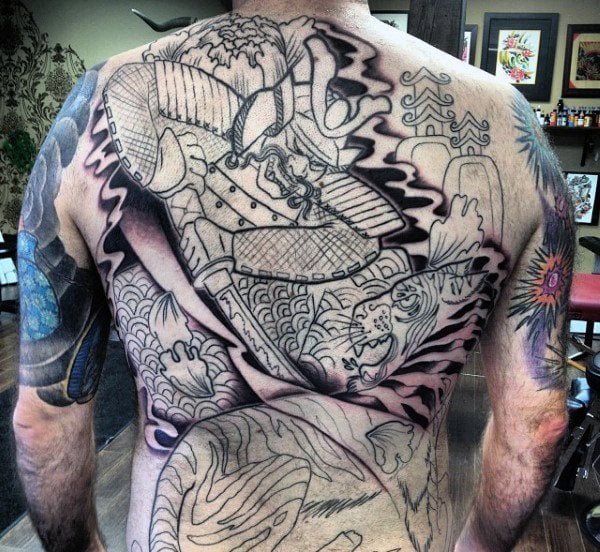 tatuaggio samurai 31