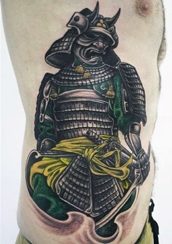 tatuaggio samurai 40