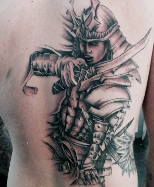tatuaggio samurai 52